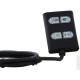 Panou mesaje LED cu telecomanda - prindere la interior - 445 x 85mm Panou mesaje LED cu telecomanda - prindere la interior - 445 x 85mm
